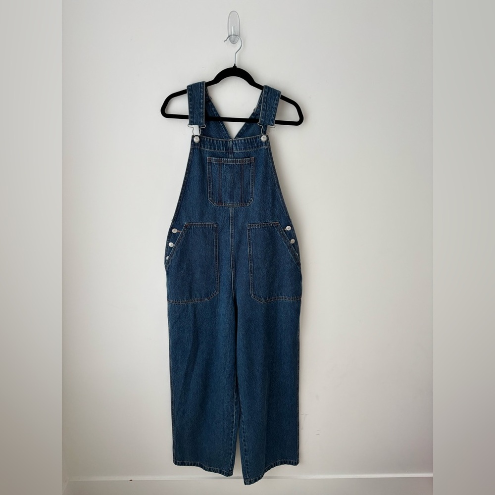 Joe Fresh Dark Blue Denim Overalls